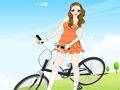 Spel Fiets Meisie DressUp  aanlyn