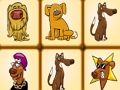 Spel Mahjong honde  aanlyn
