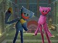 Spel Huggy Rescue Parkour aanlyn