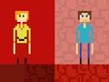 Spel Stickman Steve vs Alex Nether aanlyn