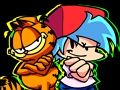 Spel Friday Night Funkin: Maandag Pret met Garfield the Cat  aanlyn