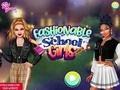 Spel Modieuse skoolmeisies  aanlyn