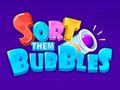 Spel Sorteer hulle: borrels  aanlyn