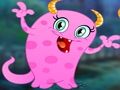 Spel Ontsnap van die oulike pienk monster  aanlyn