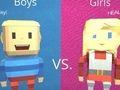 Spel Kogama: Parkour Girls vs Boys aanlyn