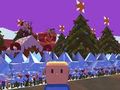 Spel Kogama: Parkour Kersfees  aanlyn