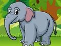 Spel Help die honger olifant  aanlyn