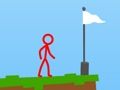 Spel Stickman parkour handwerk  aanlyn