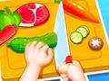 Spel Kinders gelukkige kombuis  aanlyn