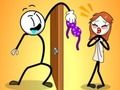Spel Stickman dief legkaart  aanlyn