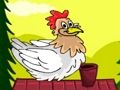Spel Wit Leghorns ontsnap  aanlyn