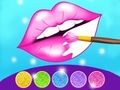 Spel Glitter Lips Kleur Spel  aanlyn