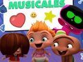 Spel Mini Beat Power Rockers: Musiekplakkers  aanlyn