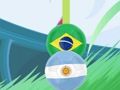 Spel Argentinië vs Brasilië  aanlyn