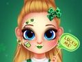 Spel Klein Lily St. Patrick's Day-fotosessie  aanlyn