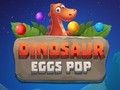 Spel Dinosourus Eiers Pop  aanlyn