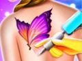 Spel Barbie snaakse tatoeëringwinkel aanlyn