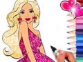 Spel Inkleurboek: Barbie  aanlyn