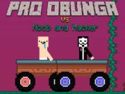 Spel Pro Obunga vs Noob en Hacker  aanlyn