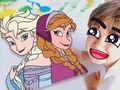 Spel Inkleurboek: Gevries  aanlyn
