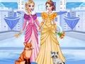 Spel Elsa & Anna se Icy Dress Up  aanlyn