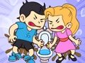 Spel Toilet Rush Race: Trek legkaart  aanlyn