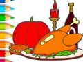 Spel Inkleurboek: Thanksgiving Day  aanlyn