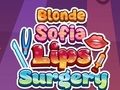 Spel Blonde Sofia: Lippechirurgie  aanlyn