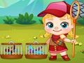 Spel Mike & Mia: Kampdag  aanlyn
