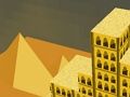 Spel Woestyngebou stapel  aanlyn