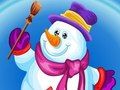 Spel Sneeuman aantrek  aanlyn