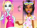 Spel Monster Meisies Somervakansie  aanlyn