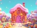 Spel Inkleurboek: Candy House 2  aanlyn
