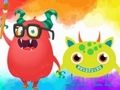 Spel Inkleurboek: Monster 2  aanlyn