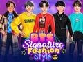 Spel BTS handtekening modestyl aanlyn