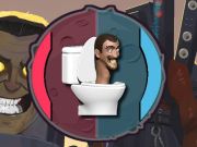 Spel Skibidi Toilet Pong aanlyn