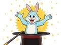 Spel Inkleurboek: Magic Rabbit  aanlyn