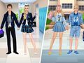 Spel Kollege meisie en seun makeover  aanlyn