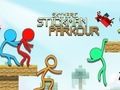 Spel Stickman Parkour Meester  aanlyn