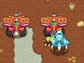 Spel Blou ruiter: neon aanlyn