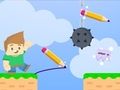 Spel Avonture Thomas: Teken en Vee uit  aanlyn
