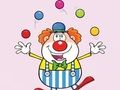 Spel Inkleurboek: Clown  aanlyn