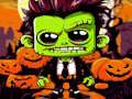 Spel Franky & Vampire Halloween legkaart  aanlyn