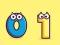 Spel Inkleurboek: Nommer 0-1  aanlyn