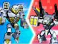 Spel Oorlog Robots Merge  aanlyn