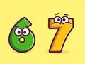 Spel Inkleurboek: Nommer 6-7  aanlyn