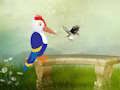 Spel Vind Goue Eekhoring Standbeeld  aanlyn