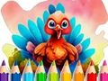 Spel Inkleurboek: Gelukkige danksegging  aanlyn
