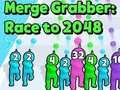 Spel Merge Grabber: wedloop na 2048 aanlyn
