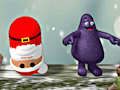 Spel Kersvader Claus Grima Monster aanlyn